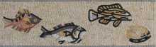 BD275 Fish parade border Mosaic