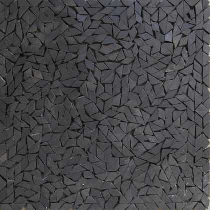 Black Crazy Cut Mosaic