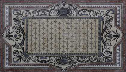 CR1210 Earth Colors Carpet Mosaic