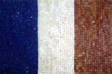 France Flag Mosaic