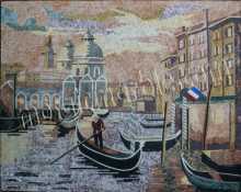 LS67 Beautiful Venice scene Mosaic