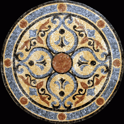 MD212 floral art Mosaic