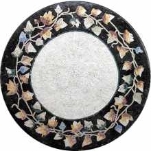 MD24 Flower branches on a mirror Mosaic