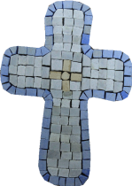 Mini Cross Accent Motif Mosaic